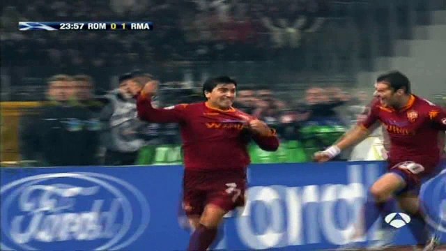 اهداف مباراة روما و ريال مدريد 2-1 دوري الابطال 2008
