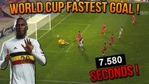 World Cup Fastest Goal - 7'' Benteke (Gibraltar-Belgium)