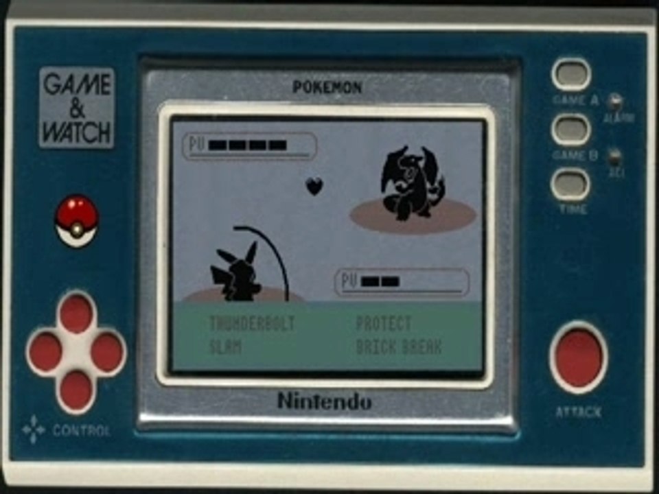 pokemon sur game & watch