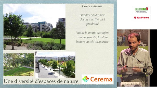 La biodiversité dans les ÉcoQuartiers : retours d’expérience et enseignements par Cyril POUVESLE, CEREMA