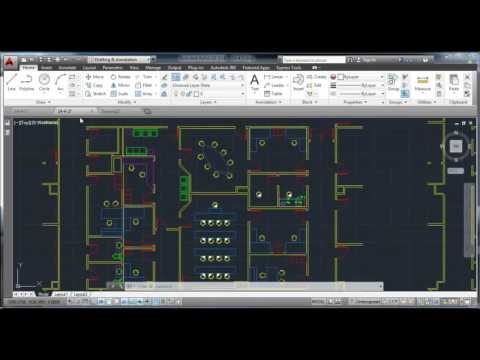 تعليم اوتوكاد 2014 : الدرس الرابع - الطبقات Layers