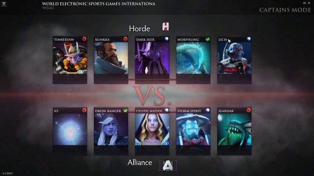 ALLIANCE vs HORDE - EPIC MEGAS Rapiers Base Race! - WESG Dota 2_1