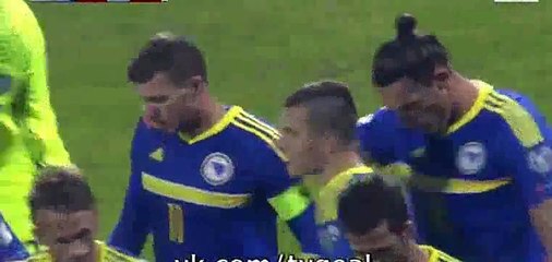All Goals - Bosnia & Herzegovina 2-0 Cyprus 10.10.2016