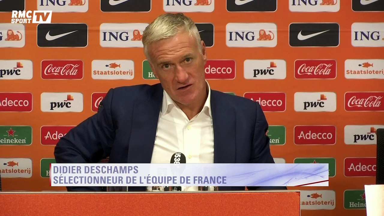 Didier Deschamps : "Paul Pogba a été décisif par son but et dans le jeu"