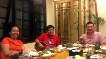 Mỹ Tâm nhậu và livestream cùng với đạo diễn Nguyễn Quang Dũng