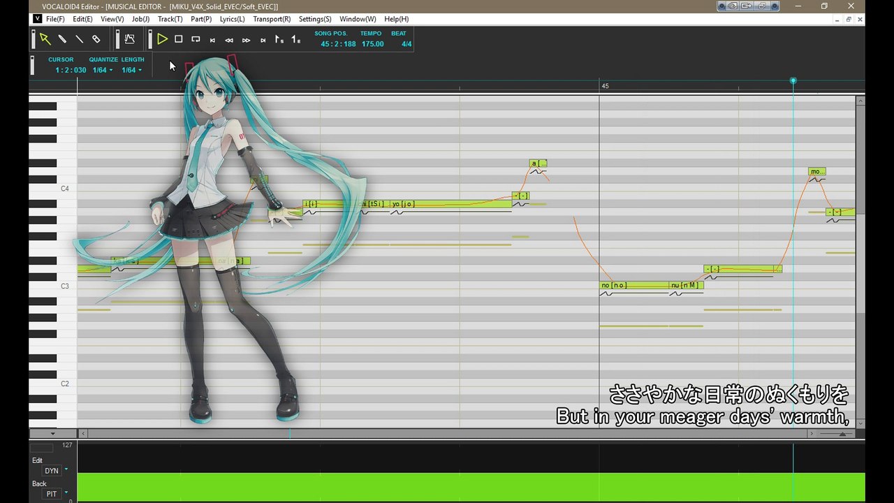 [VOCALOID 4 Hatsune Miku] Hajimemashite Chikyuujin san