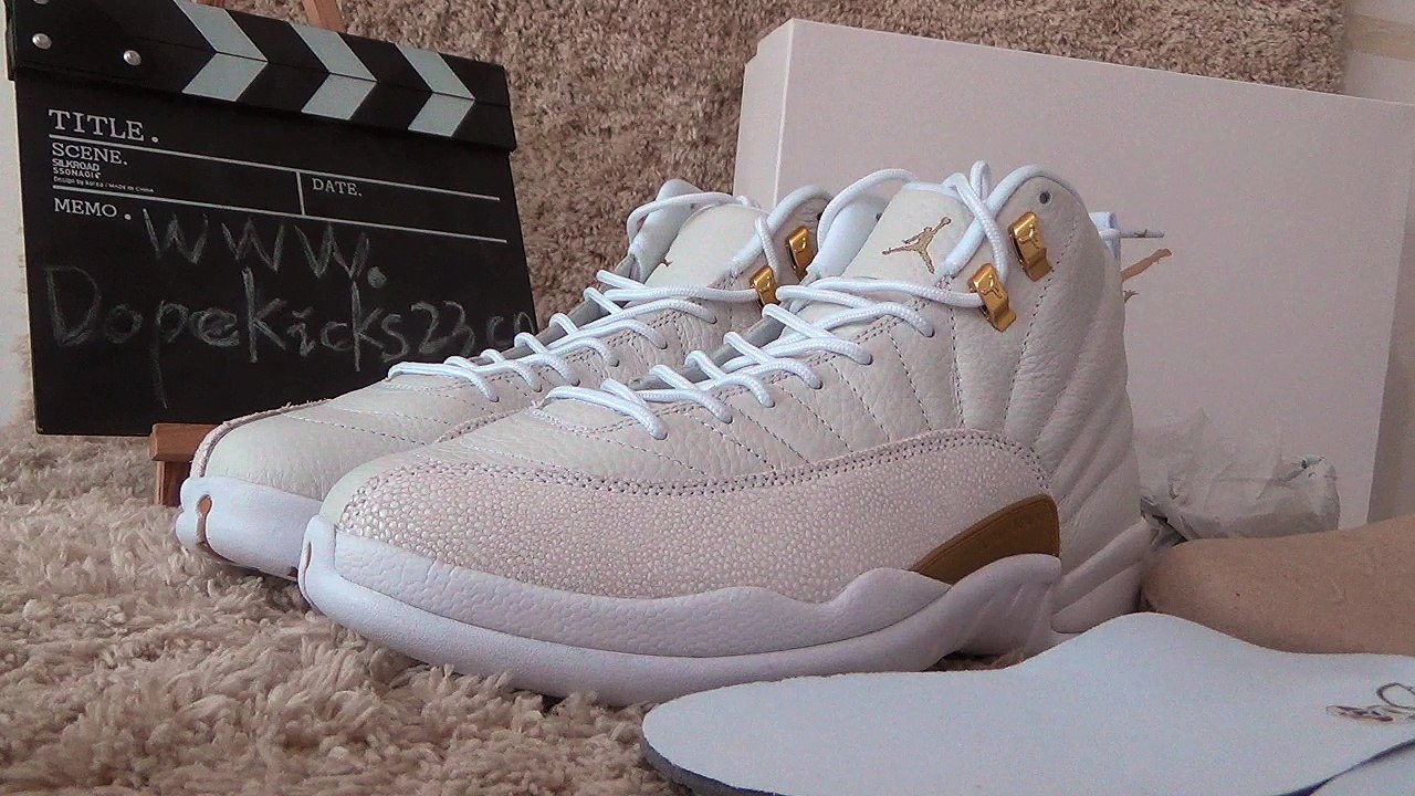 authentic air jordan 12 retro white ovo best version reviews dopekicks23.ru