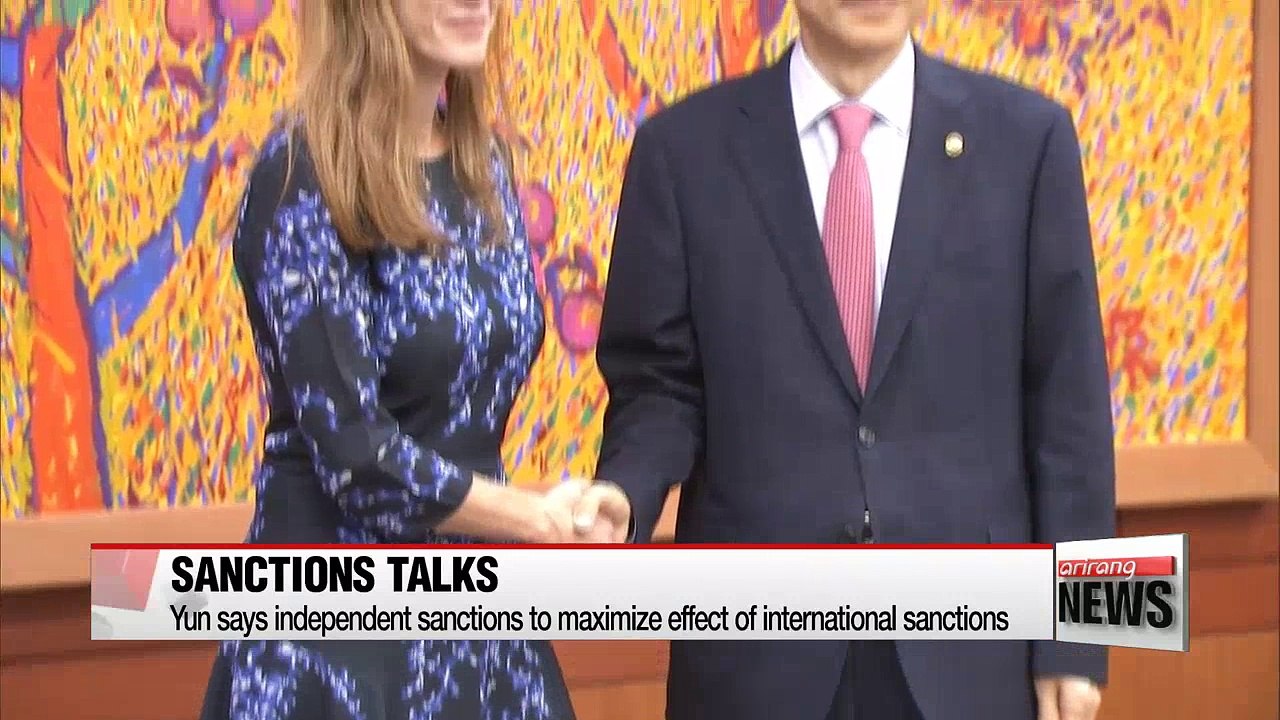 South Korea's FM and U.S. Ambassador to UN vow for stronger sanctions on N. Korea