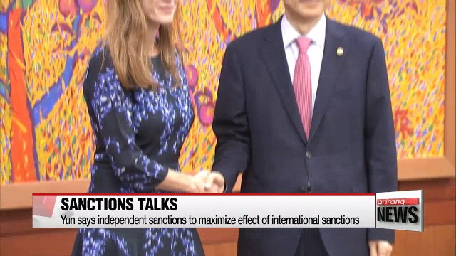 South Korea's FM and U.S. Ambassador to UN vow for stronger sanctions on N. Korea