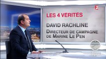 4 Vérités - Rachline (FN) : légaliser le cannabis, 
