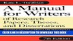 [PDF] A Manual for Writers of Research Papers, Theses, and Dissertations, Seventh Edition: Chicago