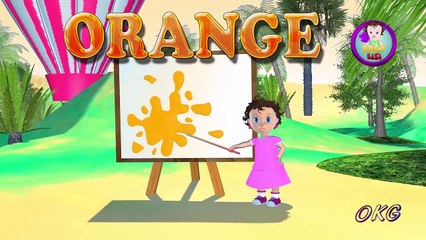 Learn Colors 3D - Educational Video For Little Kids Baby and Toddlers