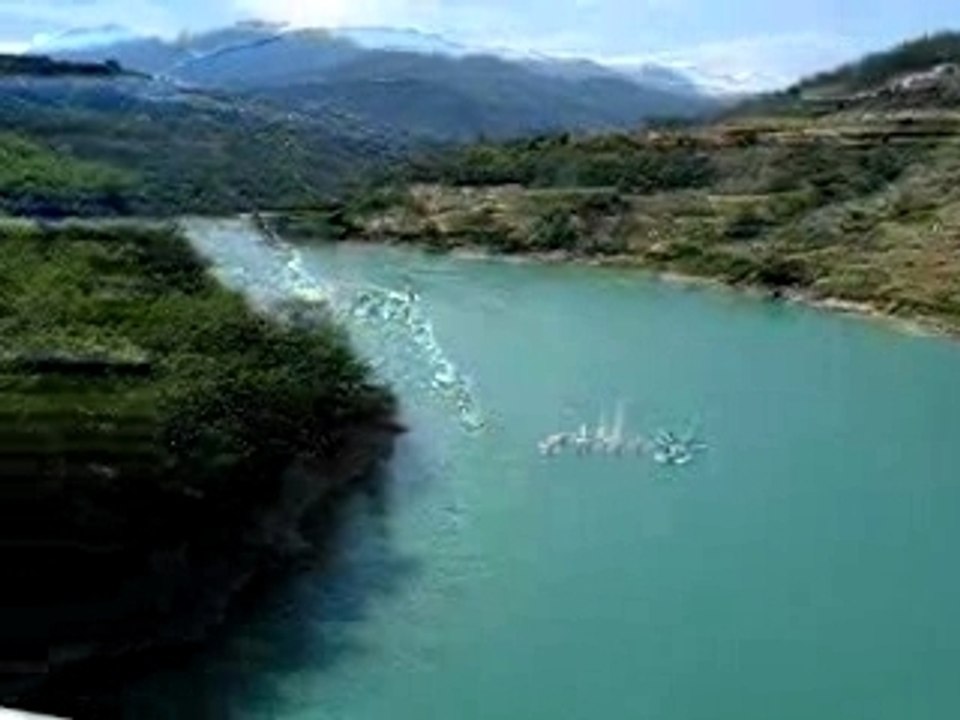 Passerelle himalayenne sur le Drac