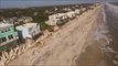 Aerial Footage Shows Extreme Erosion of Vilano Beach After Hurricane Matthew
