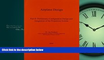 eBook Download Airplane Design, Part II : Preliminary Configuration Design and Integration of the