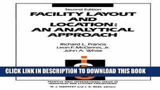 [PDF] Facility Layout and Location: An Analytical Approach (2nd Edition) Popular Online