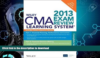 READ  Wiley CMA Learning System Exam Review 2013, Complete Set, Online Intensive Review + Test