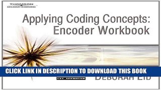 [PDF] Applying Coding Concepts: Encoder Workbook Popular Colection