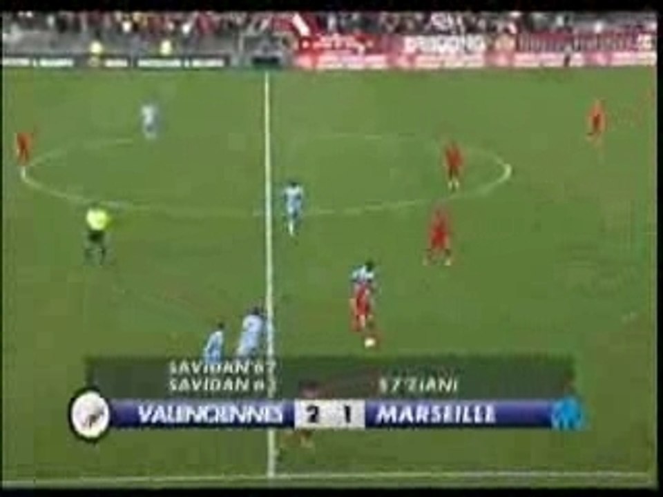 Marseille 1-2 Valenciennes (merci Valenciennes)