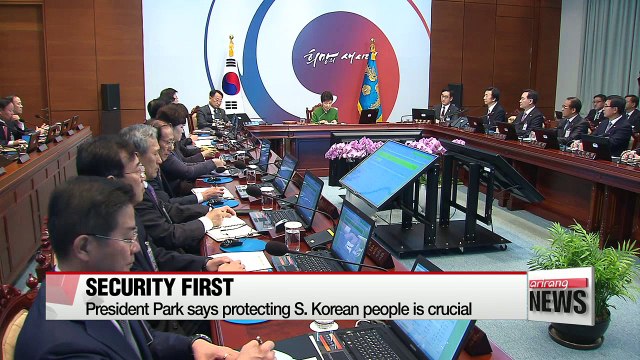 President Park calls for resettlement plan for defectors, stronger sanctions on N. Korea