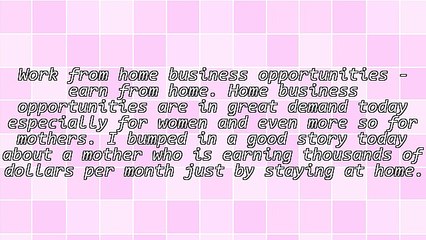 Women's Choice - Home Business Opportunities