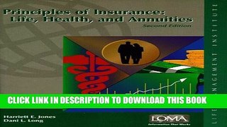 [PDF] Principles of insurance: Life, health, and annuities Full Colection