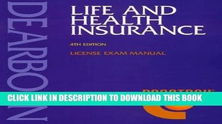 [PDF] Life and Health Insurance: License Exam Manual Full Online