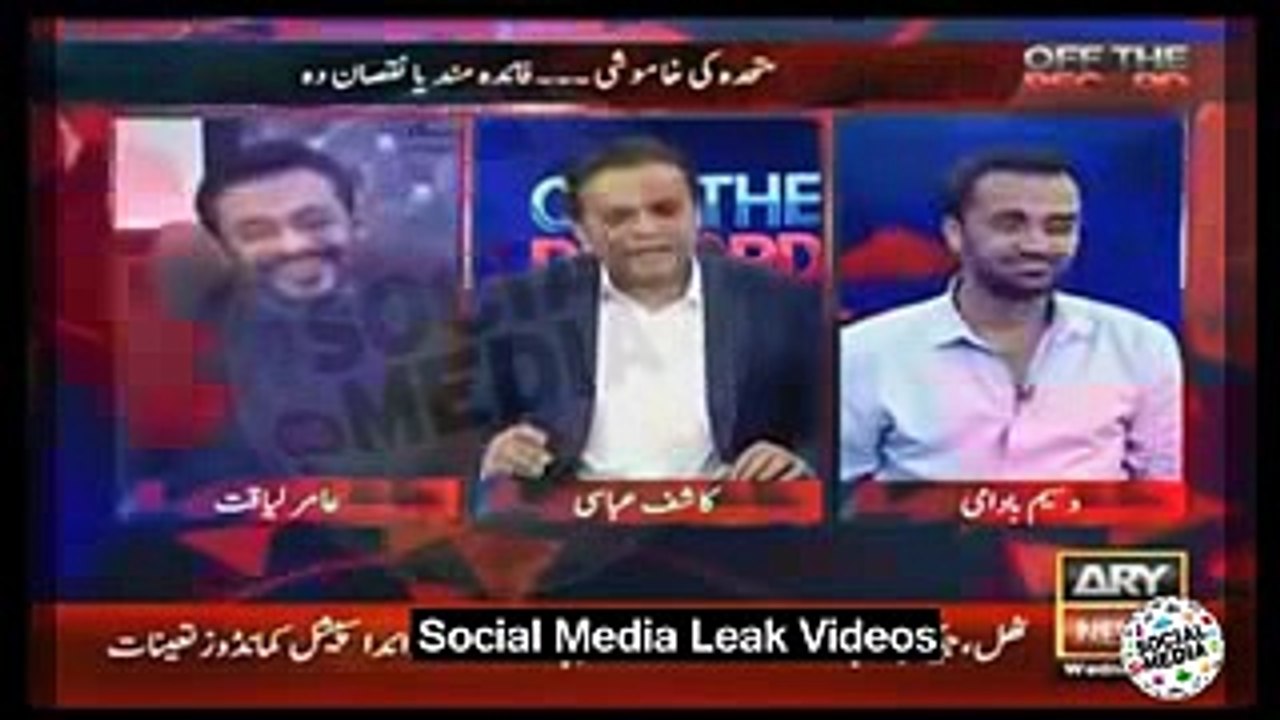 123.Amir Liaqat VS Faisal Raza Abidi Boldly Blast On Mustafa Kamal