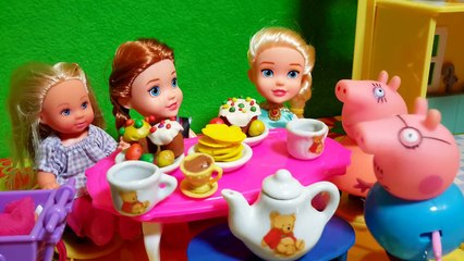 Свинка Пеппа Беременная Мама Свинка Подружки Эльза Анна Галочка