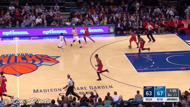 Brandon Jennings & Casper Ware Scuffle Wizards vs Knicks