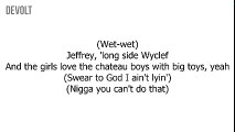 Young Thug Ft. Wyclef Jean - Kanye West (Lyrics on screen)