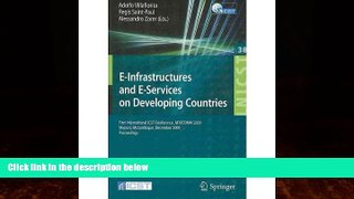 Big Deals  [(E-infrastructures and E-services on Developing Countries: First International ICST