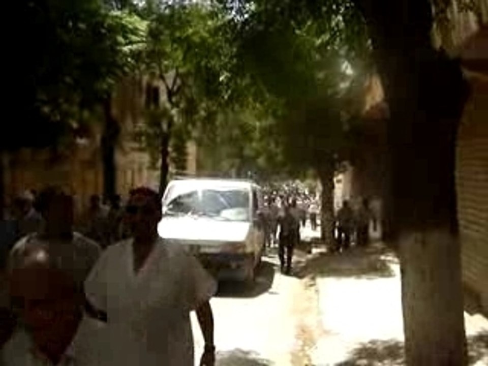 CONVOI FUNEBRE :ENTERREMENT DE FEU MOHAMED BOUMAZA.