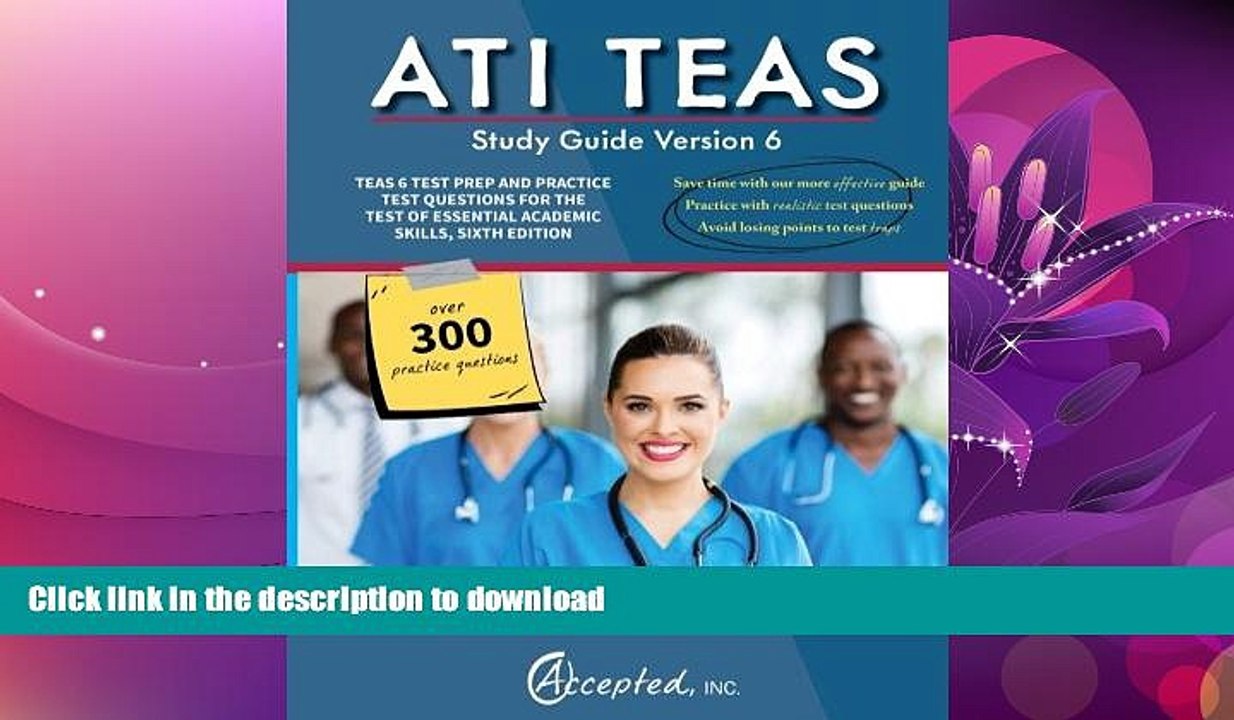 FAVORITE BOOK  ATI TEAS Study Guide Version 6: TEAS 6 Test Prep and Practice Test Questions for
