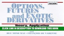 [PDF] Options, Futures and Exotic Derivatives: Theory, Application and Practice (Frontiers in