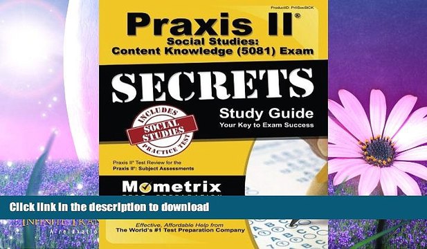 READ Praxis II Social Studies: Content Knowledge (5081) Exam Secrets Study Guide: Praxis II Test