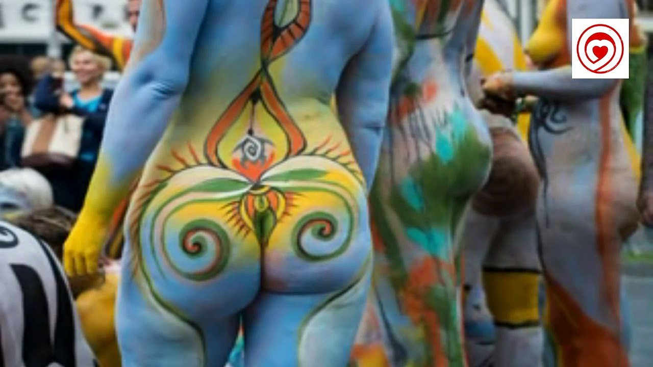 World Popular Body Painting Festival Time | Maniksona