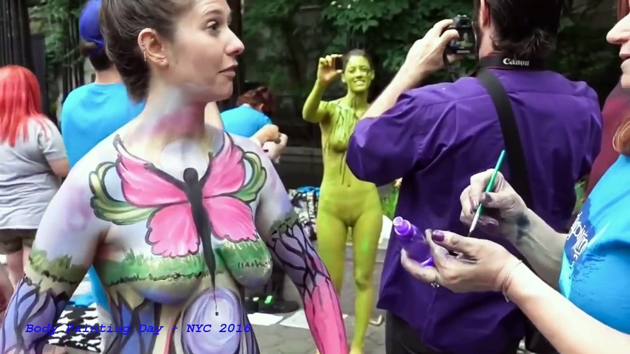 International Body Painting Festival 2016 - in new york city