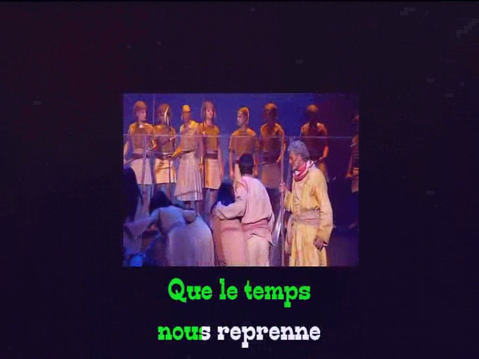 Karaoké Les Dix Commandements - Mon frere (vidéo)