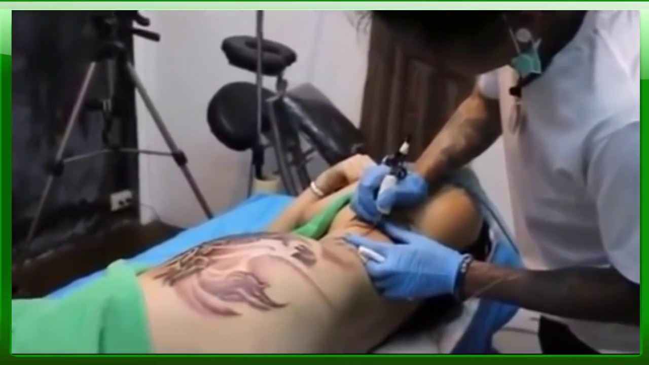 Body painting festival video part 3