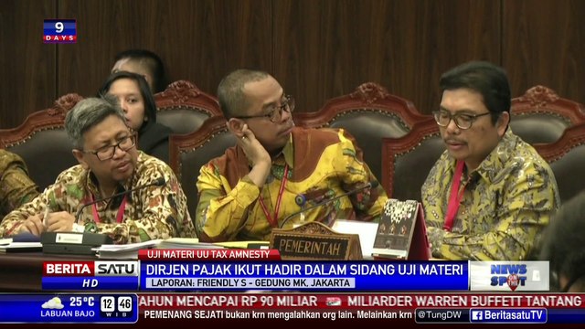 Uji Materi UU Tax Amnesty kembali Bergulir di MK