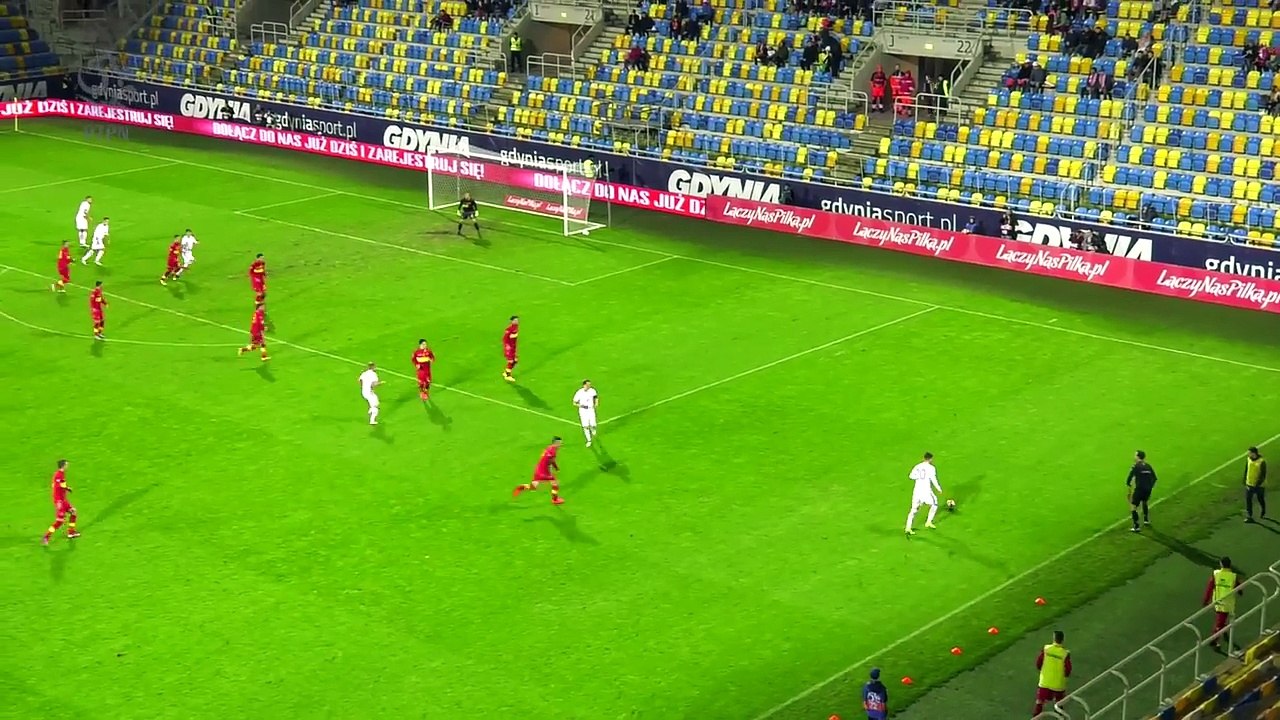 U-21: Bramki z meczu Polska - Czarnogóra 6:0