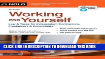 New Book Working for Yourself: Law   Taxes for Independent Contractors, Freelancers   Consultants