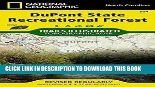 New Book DuPont State Recreational Forest (National Geographic Trails Illustrated Map)
