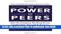 New Book Power of Peers: How the Company You Keep Drives Leadership, Growth, and Success