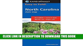 Collection Book Rand McNally Easy to Fold: North Carolina (Laminated) (Easyfinder S)