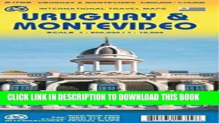 New Book Uruguay / Montevideo Travel Reference 1:800K/1:10K ITMB