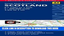 Collection Book Scotland Road Map (Aa Road Map Britain) 1:300k
