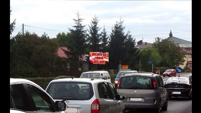 EKRAN LED BOGUCHWAŁA DOKTORA TKACZOWA TEL. 782 666 777