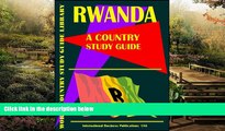 Big Deals  Rwanda Country Study Guide (World Country Study Guide  Best Seller Books Best Seller